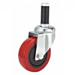 Thread Stem PU Caster
