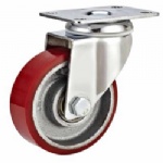 Swivel PU cast iron Caster