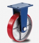 Rigid PU cast iron Caster