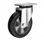 Aluminium core Rubber Caster Swivel