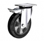 Aluminium core Rubber Caster Brake