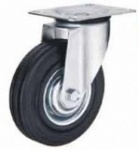 swivel rubber caster