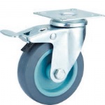 Light duty TPR caster