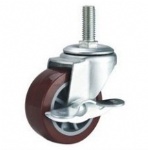 Light duty PU caster