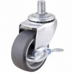 Light duty PU caster