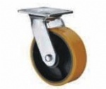 Cast iron PU Castor Brake
